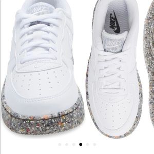 White Air Force Ones. Worn maybe 4 times.